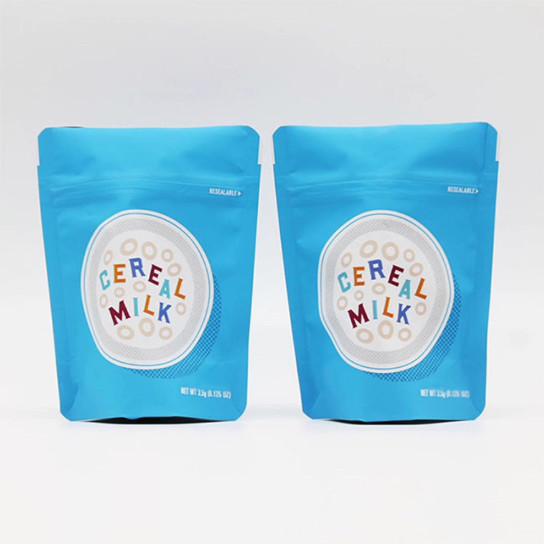 Smell Proof weed Mylar Aluminum Foil Bags Digital Print Zipper Mylar Heat Seal Bags