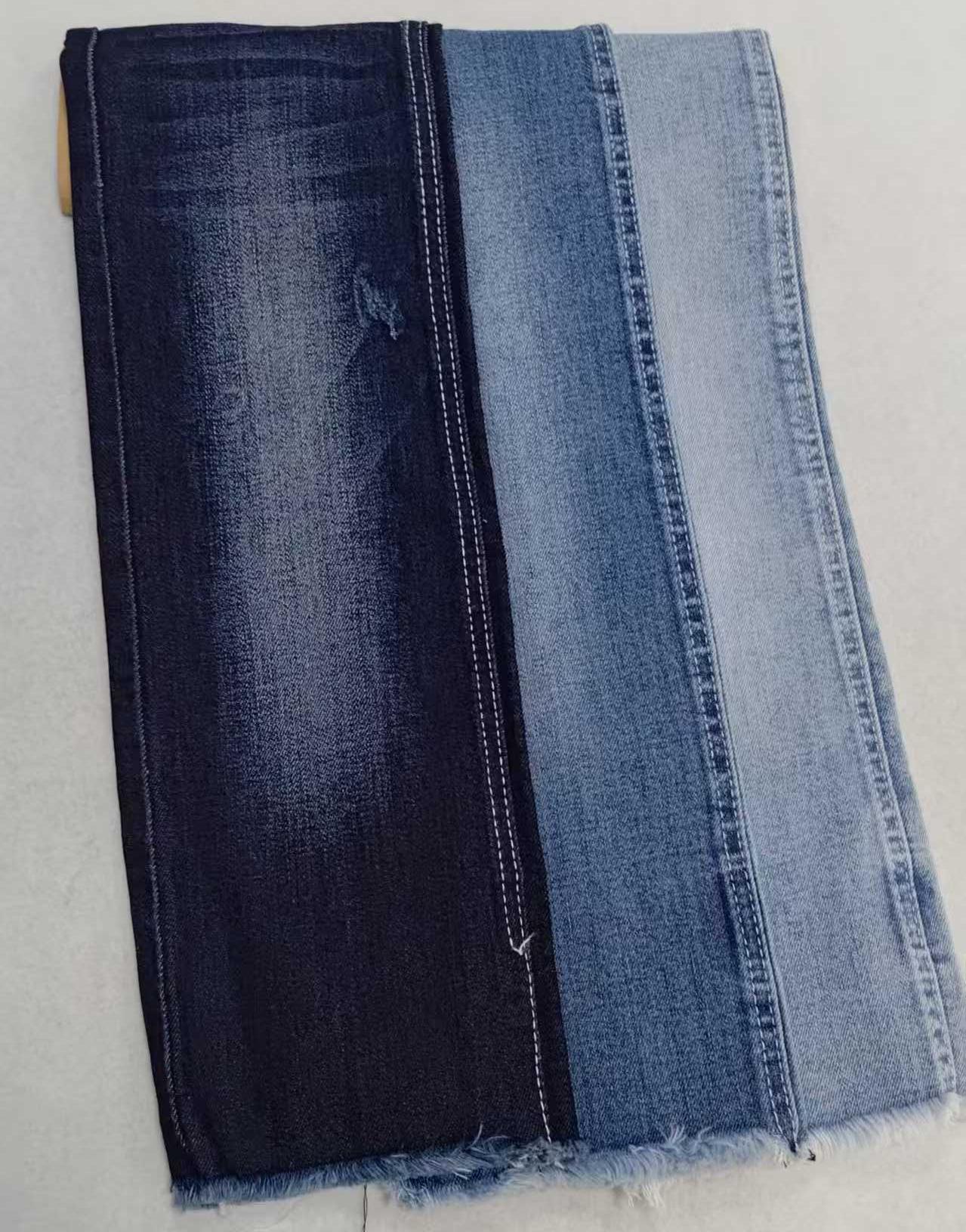 Siro 10.9oz Dark indigo with full width 170cm construction 8+8x12/55/75TR Denim fabric  JSD3406 for jeans