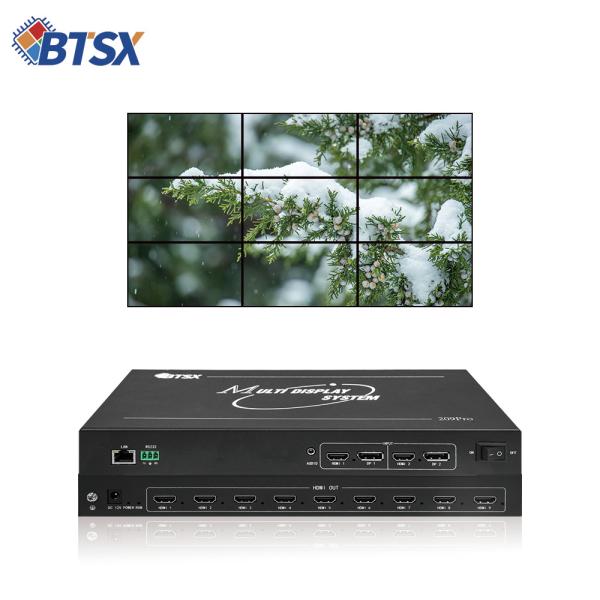 Solução Premium de Display Multi-Screen com HDCP 2.2 e controlador de parede de vídeo 4k de conectividade versátil