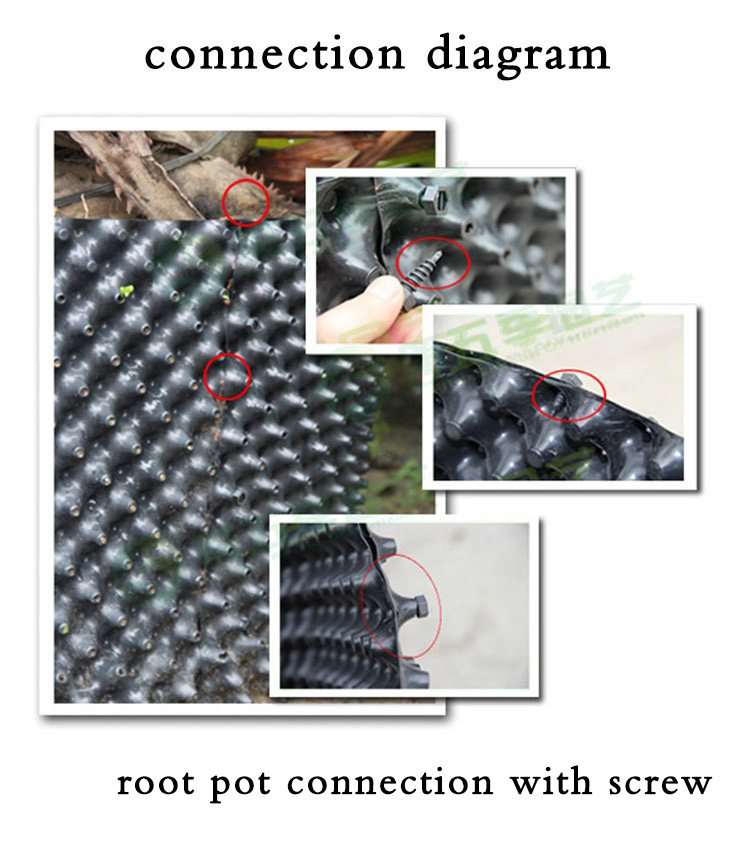 Бак корня воздуха PVC Eco дружелюбный провентилированный 0.5mm подрезая для засаживать семени