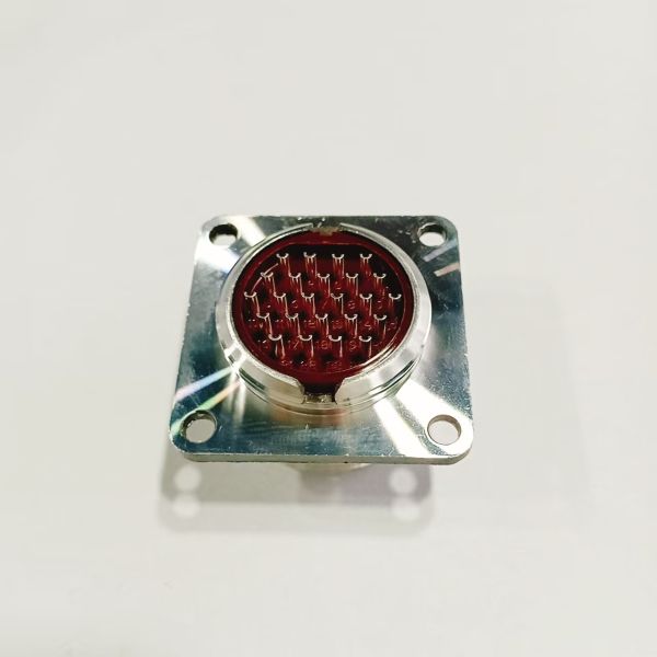 ODM 24 Pin Round Connector Male Aeronautics and Astronautics Plug with Metal Body and High Temperature Resistance Russian Standard