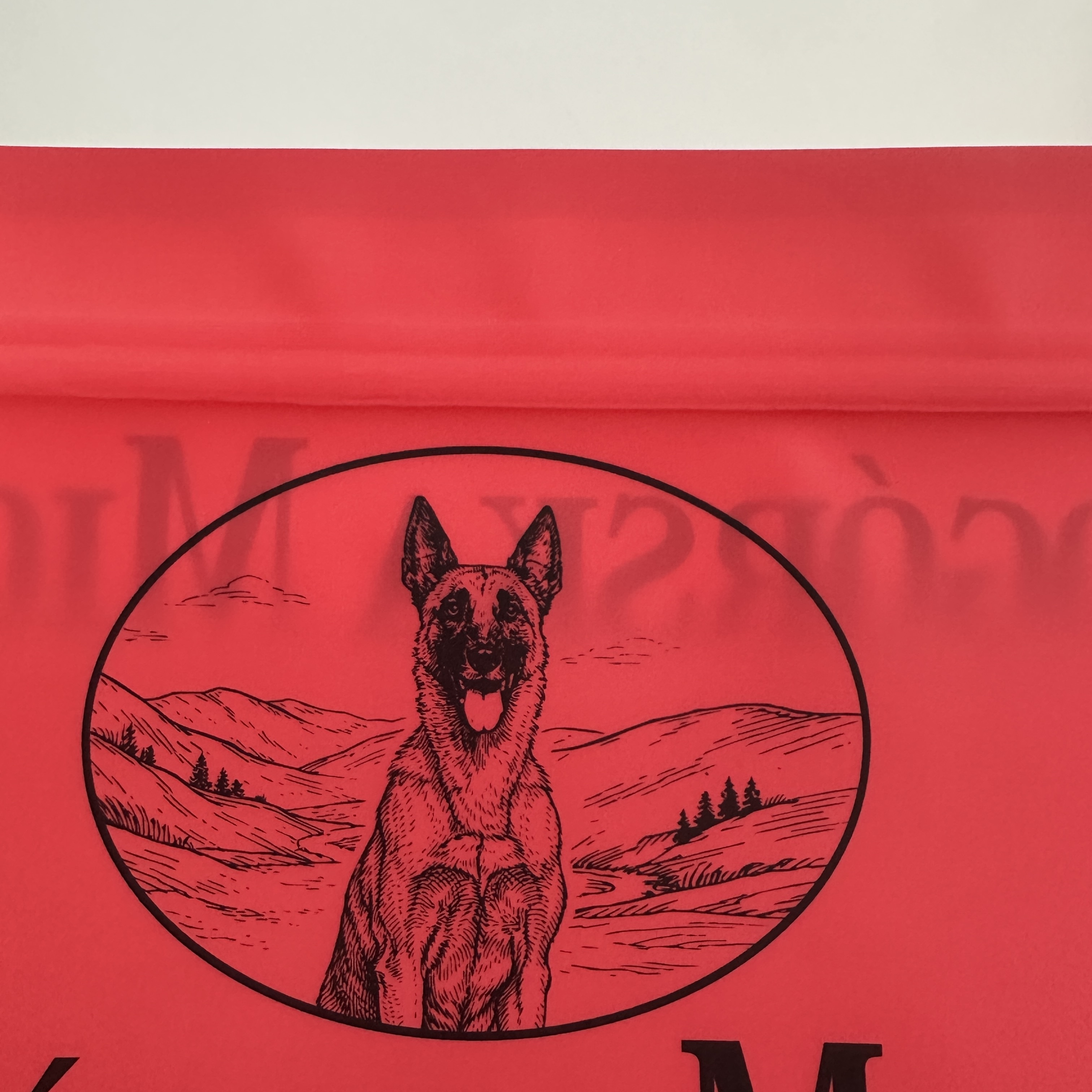 12kg Digital Printed Quad Seal Dog Food Packaging Bag | High Barrier Resealable Zipper Large Format Pet Food Stand Up Pouch OEM Custom Printed Dog Feed Packaging