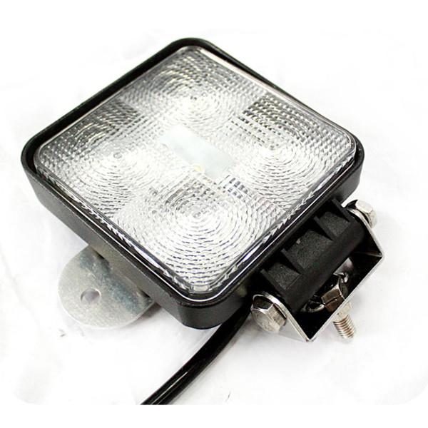 4 15W square LED work light 1200lm for agriculture off road mining vehicles  ships  waterproof IP68