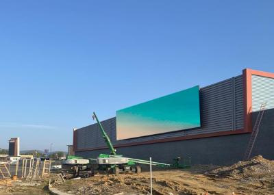 Anti UV Hd 10mm Pitch Outdoor LED Advertising Screen 6500cd/sqm