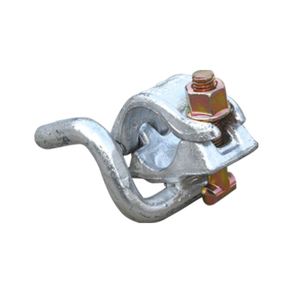 Non slip Scaffolding Single Coupler with hook and T bolt Germany Type