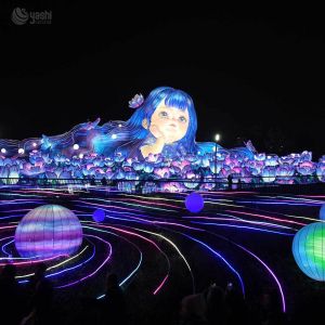 Large-Scale Custom LED Art Lanterns  Waterproof & Durable for Outdoor Festival & Park Ornaments