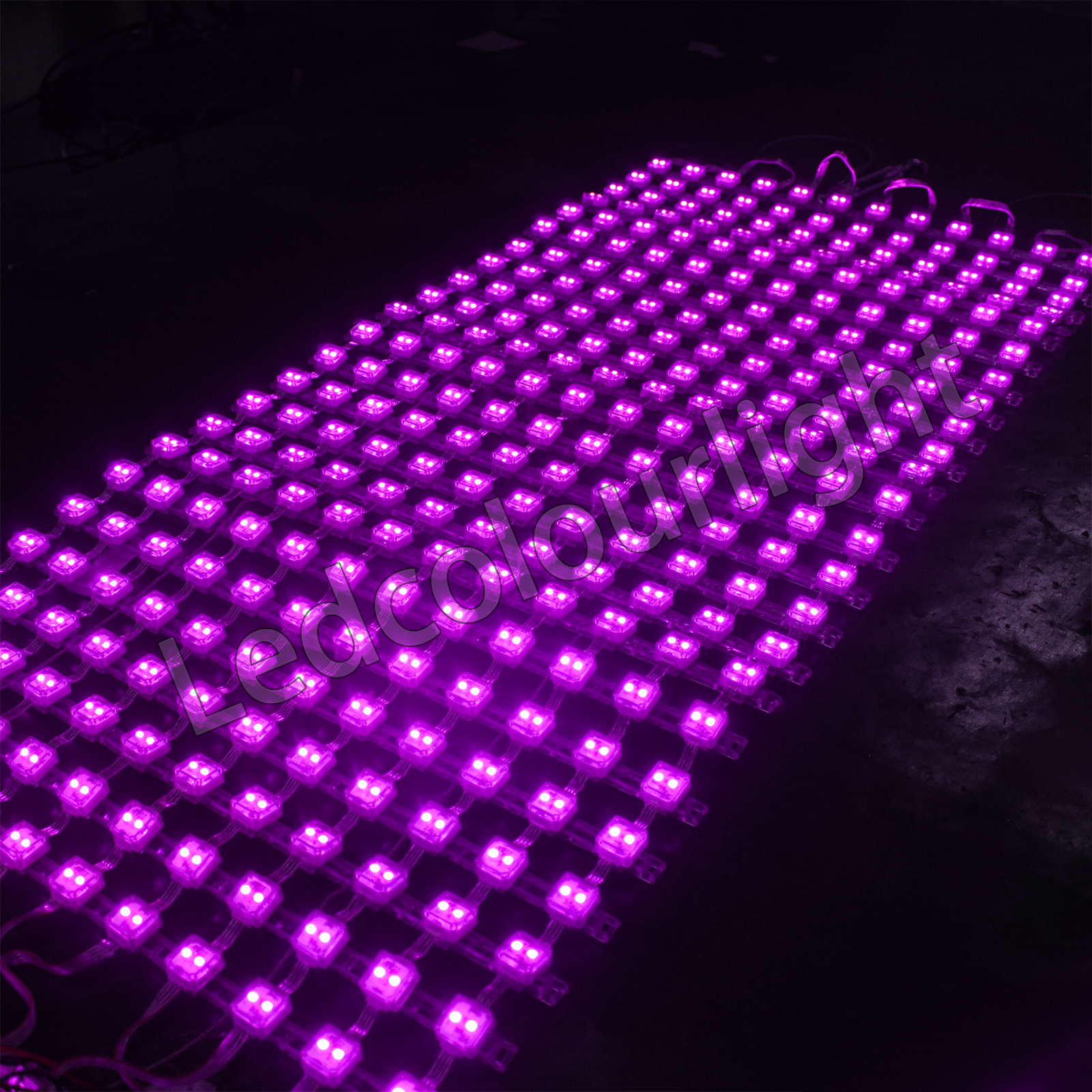 P100 Square Flexible LED Pixel Mesh Curtain Facade Video Wall Screen for Stage