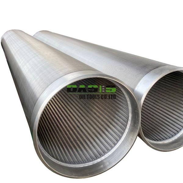 Stainless Steel 316L Wedge Wire Screens Johnson Screens / Water Well Screens for Filtration and Industrial Filtration