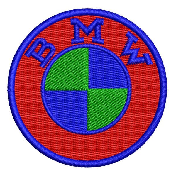 Embroidered Iron On Polyester Garment Patch Label Custom For Motorcycle Vest