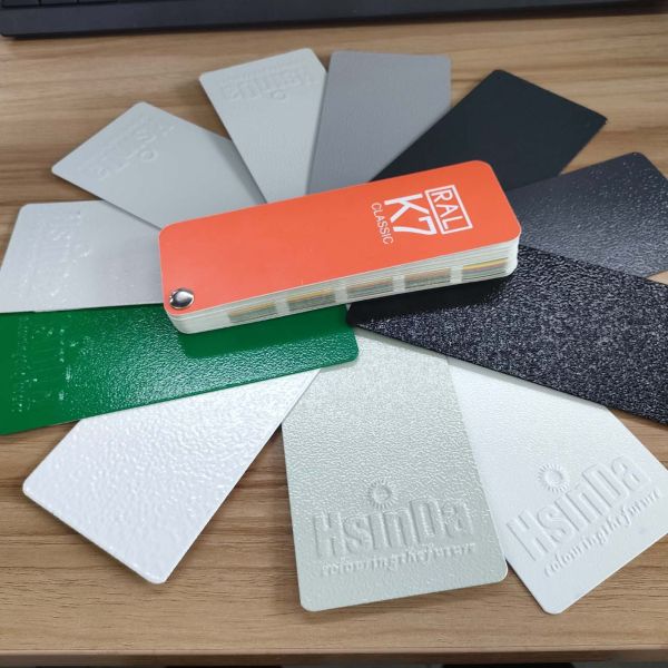 weather resistant RAL 7004 Grey Wrinkle Polyester powder coating paint for Electrical cabinet