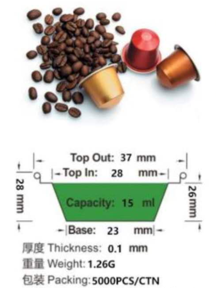 Pneumatic Aluminum Nespresso Rotary Filling Sealing Machine