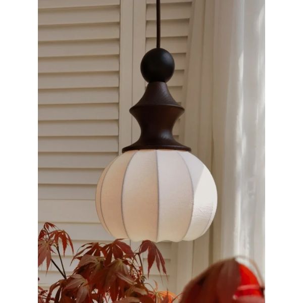 Dining Room Kitchen Chandelier Home Decor Bedsroom Bedside Hanging Light Vintage Wooden Ceiling Pendant Lamp (WH-VP-313)