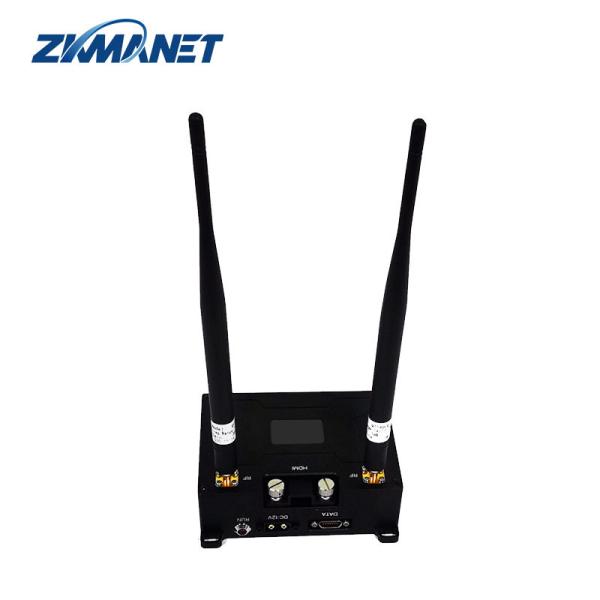IP54 Drone Data Link with 5/10/20/40MHz Bandwidth DC12-24V Power Supply and 4W Output Power