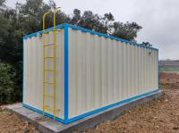 Instalação de tratamento de águas residuais embaladas em aço inoxidável ODM Bio-tratamento de águas residuais