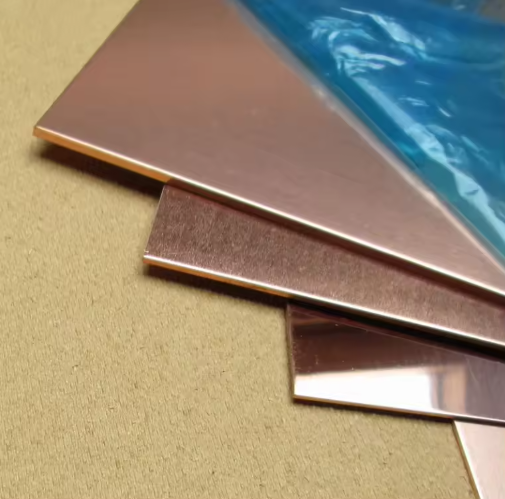 ASTM/JIS/GB 99% Pure Copper Plate with Bright Surface Finish and Customizable Thickness 1mm-3mm for Industrial Applications