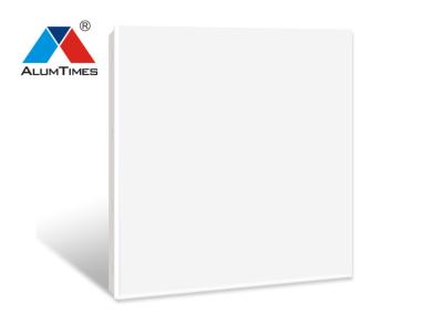 Fireproof Clip In Ceiling , Aluminum Plain White Ceiling Tiles 600×1200mm