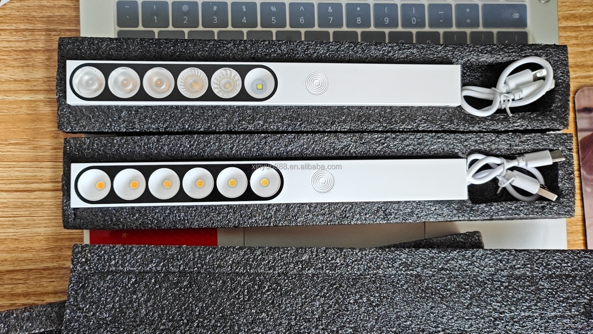 800mA Color Temperature Stick Designer Light Portable Color Rendering Display Decoration Selection Color Temperature Lamp