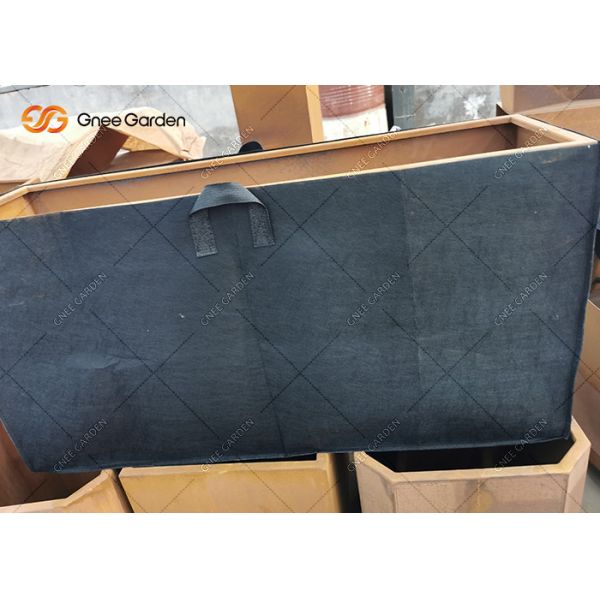 Custom Metal Steel Plant Pots Modern Design Long Box Corten Steel Planter