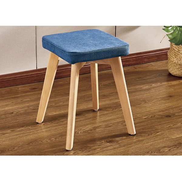 European Style Makeup Vanity Chair , Smell Free Dressing Table Vanity Stool