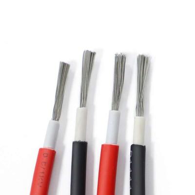 Fixed Wiring XLPO Insulation Material 4mm 6mm PV1-F Photovoltaic PV Solar Wire System
