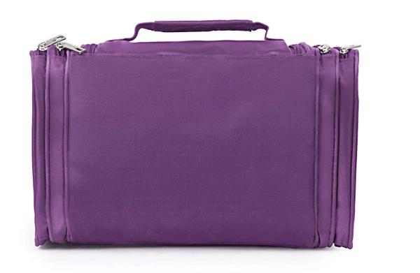 Ladies Travel Organizer Cosmetic Bag Big Capacity With Multiple Pouches