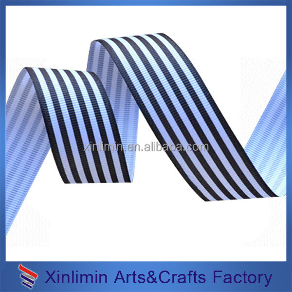 Fashion and Useful Printed Satin Grosgrain Moire Ribbon for Customized Branding