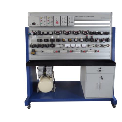 Bancada pneumática 50L/Min Vocational Training Equipment do laboratório de eletrônica 1150 x 760mm