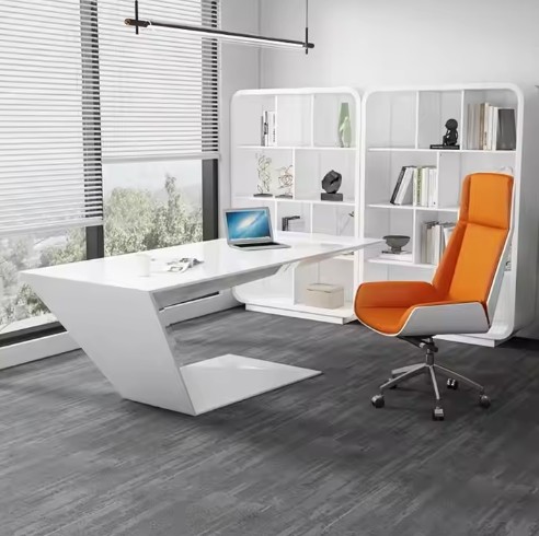 Paint boss President desk simple modern creative manager office desk office desk chair combination