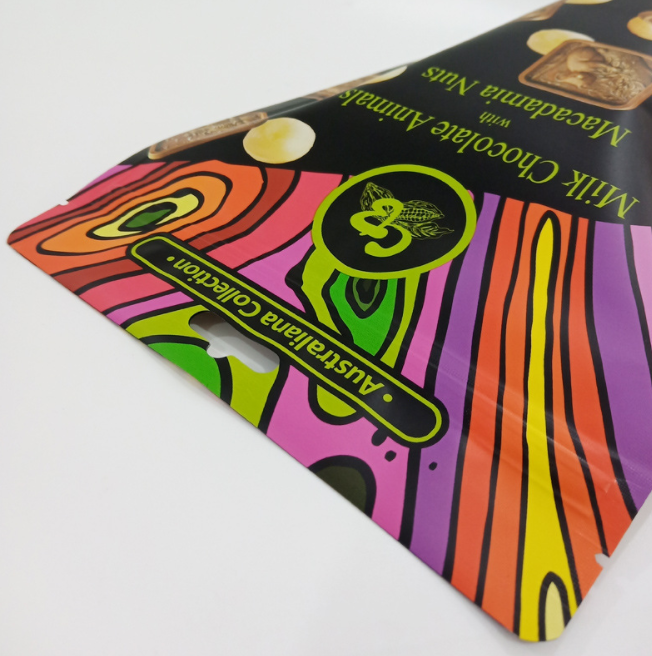 Mylar внутренние VMPET стоят вверх по упаковке шоколада кладет верхнее доказательство в мешки воды молнии