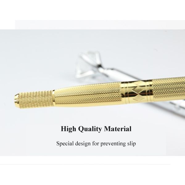 Татуировки вышивки меди диаманта поставки фабрики ручка материальной одиночной бортовой ручная с коробкой для постоянного макияжа