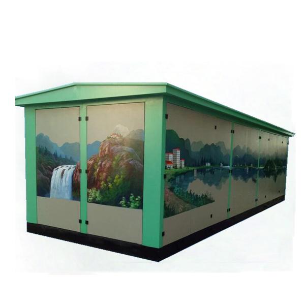 Hot sale electric power distribution transformer substation 800kva Outdoor Prefabricated Transformer Substation price