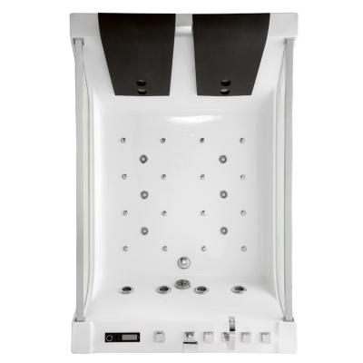 1800 x 1200 hidro vidros dobro da cuba de Jacuzzi de Hydromassage da banheira da massagem dos TERMAS