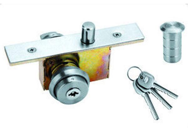 Material de aço inoxidável de vidro comercial da substituição da fechadura da porta do deslizamento do hotel