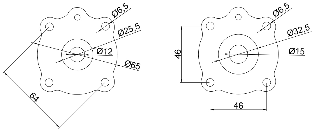 Tipo de Corea Joil pulso Jet Valve Diaphragm Repair Kit de 3/4 pulgada