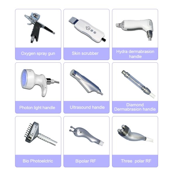 9 In 1 Hydra Dermabrasion Machine Professional Facial Cleaning Beauty Machine