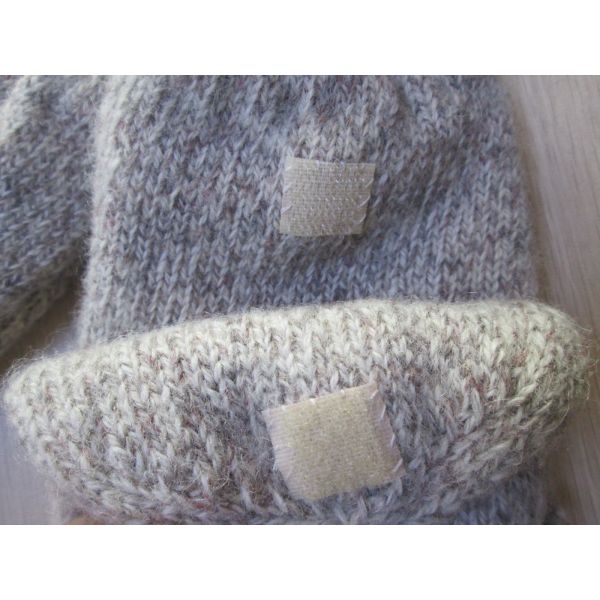 Ladies Acrylic&Wool Glove-Cut fingers with Flip--Thinsulate glove--Fashion glove--Solid color