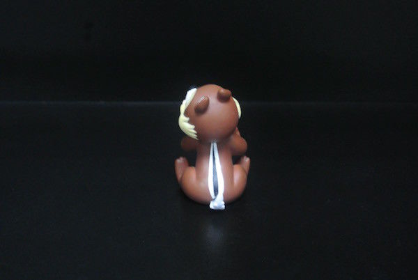 Kids Brown Plastic Squirrel Figurine With Disney Logo 80 - 90 Degree