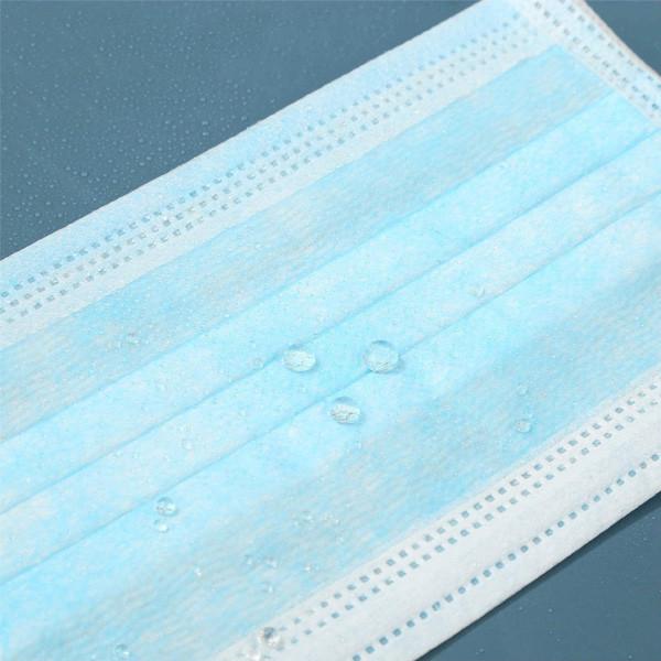 Disposable Blue Earloop Face Mask Anti Coronavirus For Personal Safety