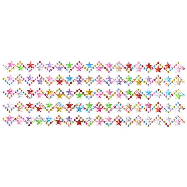 3D Acrylic Self Adhesive Diamond gem drill stickers Rhinestone Sheet for kids diy and Decal Mobile Scrapbooking OEM