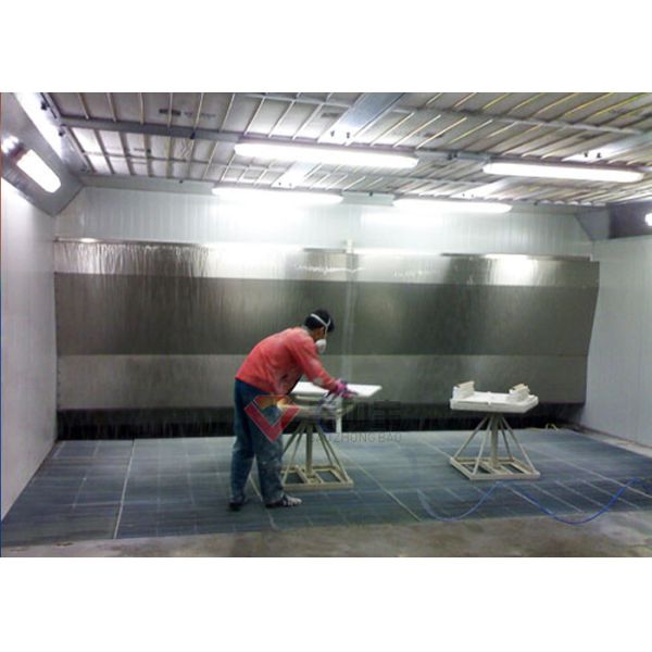Wood Finishing TUV Furniture Spray Booth for Wood Paint Factory
