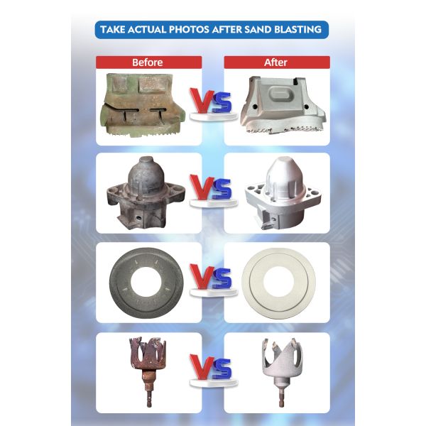 Dust Free Dry Sand Blasting Cabinet industrial CE Certificated