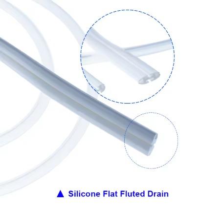 Silicone Drainage System Medical Silicone Negative Pressure Ball Drainage Tube Veterinary Equipment Pet Surgical Instruments
