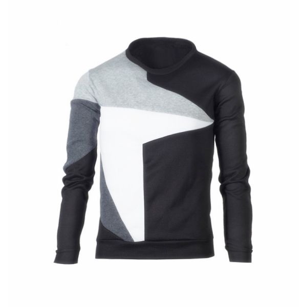 Comfortable Windproof Long Sleeve Pullover Fleece Sweater for Men's Casual Fashion