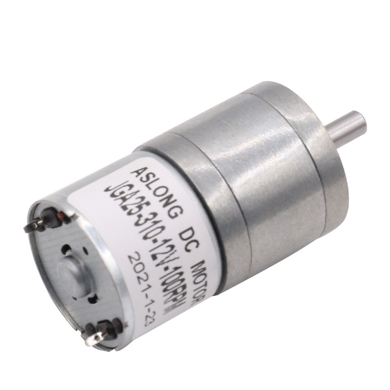 Мотор Dc вращающего момента мотора уменьшения JGA25-370B кодировщика мотора ASLONG Hall 12V 8.6-977RPM высокий с мотором Dc поставщика кодировщика