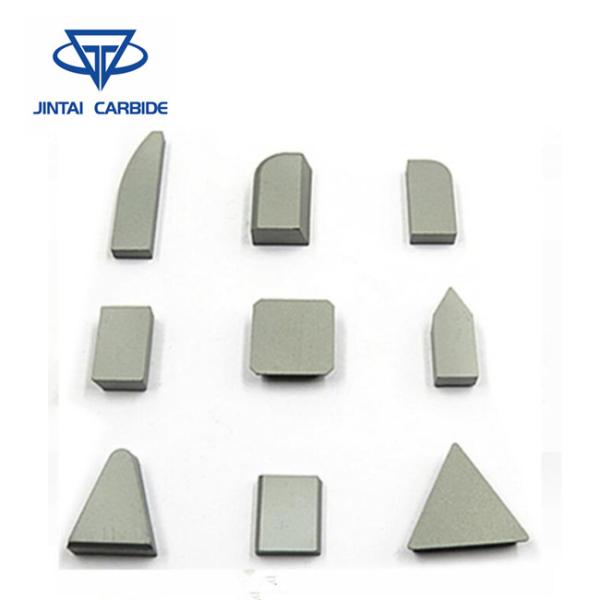ISO Standard Tungsten Carbide YT14 B Type Brazed Tip For Lathe Machine