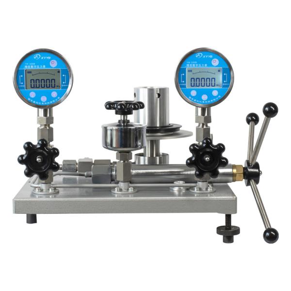 YS Series Piston Pressure Gauge Customized 60 Mpa Deadweight Tester Calibration
