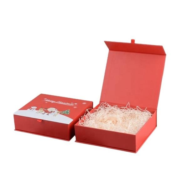 Boîtes cadeaux de fête en carton rigide imprimé sur mesure