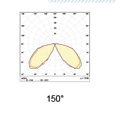 Black Color LED Modern Bollard Lights 150° Distribution CREE Chip Impact Resistance