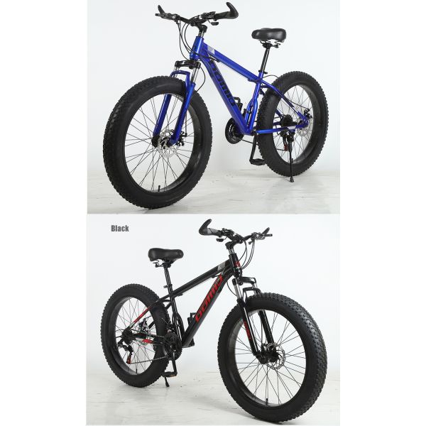 Découvrez le frisson des montagnes enneigées et des loisirs urbains avec un Fatbike personnalisable de 26 pouces