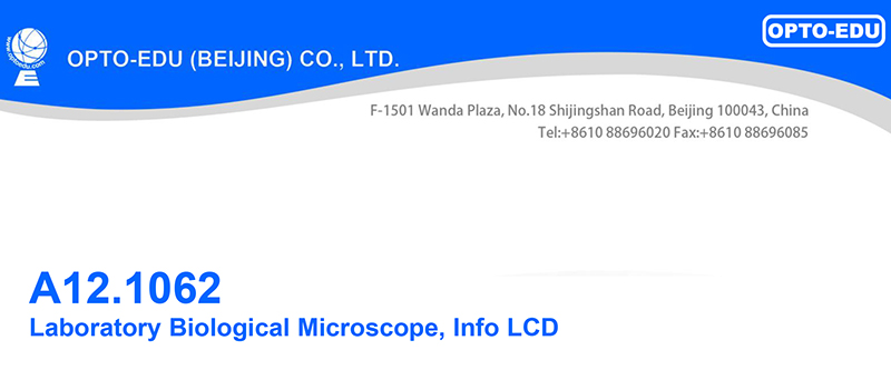 Микроскоп opto-Edu лаборатории A12.1062 бинокулярной Lcd биологический